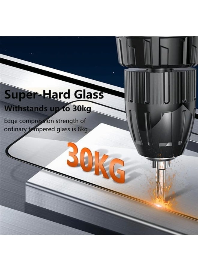 أكاليكس واقي شاشة لهاتف iPhone 15 Pro، واقي شاشة من الزجاج المقوى 9h، زجاج فائق الدقة، تركيب سهل، شاشة مضادة للصدمات، حماية ضد الخدش، متوافق مع iPhone 15 - Image 3